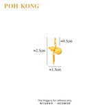 POH KONG 916/22K Yellow Gold Assorted Bottle Gourd Pendant
