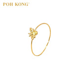 POH KONG 916/22K Yellow Gold Honey Bee Mini Ring