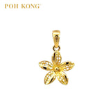 POH KONG 916/22K Gold Anggun Karya Bunga Melur Pendant