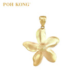 POH KONG 916/22K Gold Anggun Flower Pendant