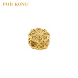 POH KONG 916/22K Yellow Gold Plum Blossom Charm