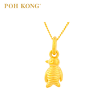 POH KONG 916/22K Yellow Gold Penguin Pendant