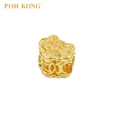 POH KONG 916/22K Yellow Gold Auspicious Flourishing Prosperity Charm Pendant