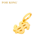 POH KONG Happy Love 916/22K Yellow Gold Pendant (2008)