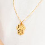 POH KONG Disney Go Local 916/22K Gold Batik Minnie Pendant