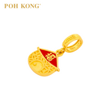 POH KONG 916/22K Yellow Gold Auspicious Abundance of Gold Pendant_small